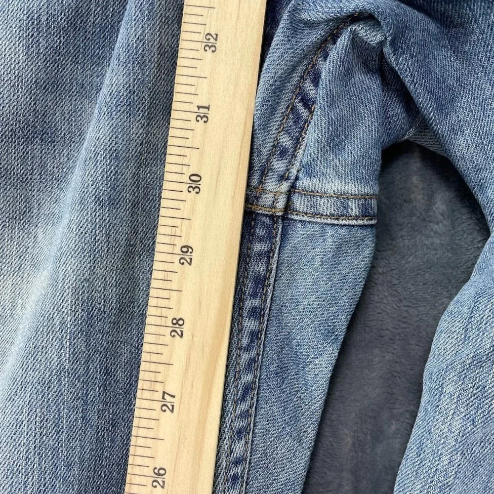 Levi's 569 Jeans Mens 36x30 Fits 38x30 Blue light Wash Straight Relaxed Denim